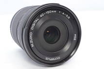 【極美品】オリンパス OLYMPUS M.ZUIKO DIGITAL 40-150mm F4-5.6R ED MSC 望遠ズームレンズ＃P0612405034Y_画像6