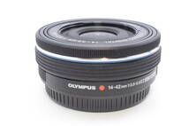 【極美品】オリンパス OLYMPUS M.ZUIKO DIGITAL ED 14-42mm F3.5-5.6 EZ パンケーキズームレンズ 標準 OMシステム＃P0612405035Y_画像3