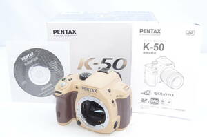 ★極希少★ PENTAX ペンタックス K-50 ボディ 【限定オーダーカラー】（元箱付き） ＃P0612405044Y