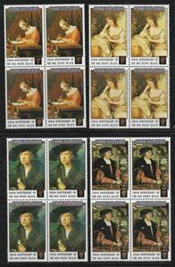 ( Cook island )1990 year black pe knee issue 150 year 4 kind .4 sheets block, Scott appraisal 37 dollar ( about sending out, explanation field reference )