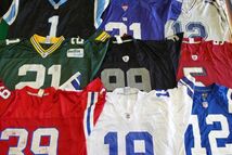 TS-UNI15 ユニフォーム ジャージ NFL メジャースポーツロゴ ナンバリング￥1～US古着卸大量セット業者まとめ売り_画像1