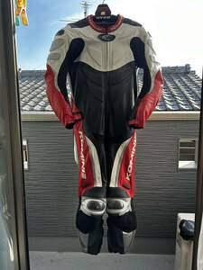  racing suit leather coverall Komine KOMINE MFJ official recognition used 