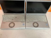 【ハード王】1円～/ノート 2台セット Panasonic CF-SZ6RDYVS/Corei5-第7世代/メモリ不明/ストレージ無/パスロック/9600-D32_画像3