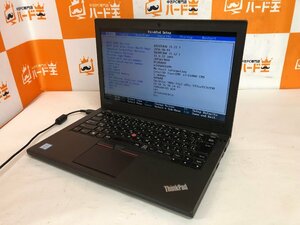 【ハード王】1円～/ノート/Lenovo ThinkPad X260 20F5A19U00/Corei3-6100U/4GB/ストレージ無/10683-G21