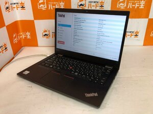 【ハード王】1円～/ノート/Lenovo ThinkPad L13 20R3-S12K00/Corei3-10110U/8GB/ストレージ無/10629-D21