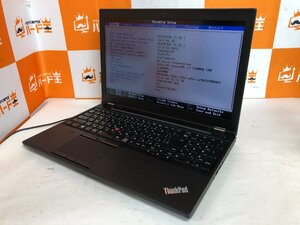 【ハード王】1円～/ノート/Lenovo ThinkPad P50 20EQ0007JP/Corei7-6700HQ/16GB/ストレージ無/10628-H11