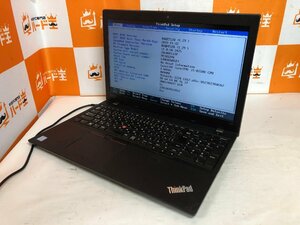 【ハード王】1円～/ノート/Lenovo ThinkPad L580 20LW001JJP/Corei5-8250U/4GB/ストレージ無/11421-D21