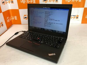 【ハード王】1円～/ノート/Lenovo ThinkPad X260 20F5-A2VX00/Corei3-6006U/4GB/ストレージ無/10637-H33