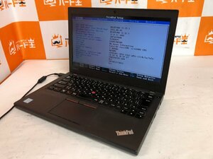 【ハード王】1円～/ノート/Lenovo ThinkPad X260 20F5-A19U00/Corei3-6100U/4GB/ストレージ無/10649-H33