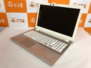 【ハード王】1円～/ノート/東芝 dynabook T75/GG /Corei7-第8世代(不明)/メモリ不明/ストレージ無/起動不可/10983-D11