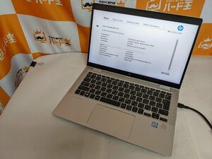 【ハード王】1円～HP EliteBook x360 1030G3/Corei5-8250U/8GB/SSD256GB/バイオス確認済/2886-S