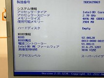 【ハード王】1円～/Panasonic Let's note CF-SZ6RDAVS/Corei5-7300U/4GB/ストレージ無/7649-S_画像4