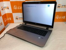 【ハード王】1円～/ノート/HP ProBook470G3/Corei7-不明/メモリ不明/ストレージ無/スーパーバイザーパスロック/10968-D13_画像1