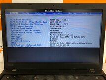 【ハード王】1円～/ノート/Lenovo ThinkPad L580 20LW001BJP/Corei5-8250U/4GB/ストレージ無/LCDワレ/10997-H12_画像3
