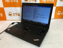 【ハード王】1円～/ノート/Lenovo ThinkPad X260 20F5-A19U00/Corei3-6100U/4GB/ストレージ無/10685-G31_画像1