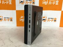 【ハード王】1円～/デスク/HP EliteDesk800G4DM35W/Corei5-8600T/8GB/ストレージ無/11789-R13_画像1