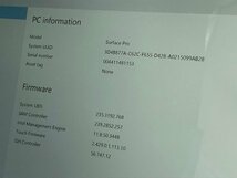 【ハード王】1円～/タブレット/Microsoft Surface Pro 1796/Corei5-7300U/8GB/SSD256GB/9938-H13_画像3