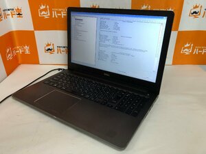 【ハード王】1円～/ノート/Dell Vostro5568/Corei5-7200U/8GB/ストレージ無/10221-G32