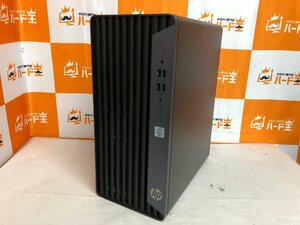 【ハード王】1円～/デスク/HP EliteDesk 800G6 Tower/Corei9-10900/4GB/ストレージ無/12071-J