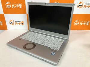 【ハード王】1円～/ノート/Panasonic Let's note CF-LV7HDGQR/Corei5-8250U/8GB/ストレージ無/11962-G33