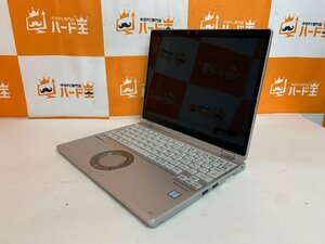 【ハード王】1円～/ノート/Panasonic Let's note CF-QV8UFLVS/Corei7-8665U/16GB/SSD512GB/リカバリ済/LTE対応/10882-J33