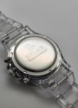 【本日特価】RELAX リラックス 王冠ロゴ D3 ヴィンテージ腕時計 クロノ 世界的にも注目されているモデル 黒文字盤 世田谷ベース 所ジョージ_画像6