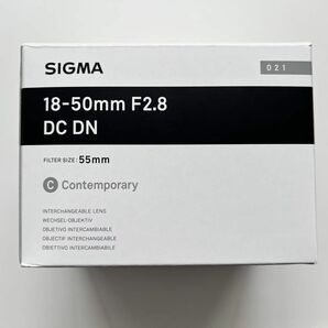 SIGMA 18-50mm F2.8 DC DN | Contemporary Eマウント