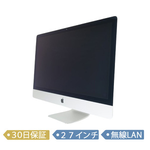 【中古】Apple iMac Retina 5K/Core i7 4.2GHz/メモリ64GB/SSD 2TB/2017/27インチ/MacOS(10.13)/デスクトップ【C】