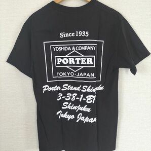 PORTER　ポーター　 Tシャツ 半袖 ブラック