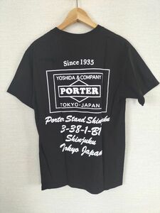 PORTER　ポーター　 Tシャツ 半袖 ブラック