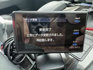 データ最新　更新済　送料無料　即日発送　コムテック ZERO307 lv レーダー探知機 最新　レーザー　対応