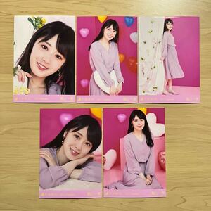 乃木坂46 生写真　高山一実　2021.Valentine バレンタイン　コンプ 個別生写真