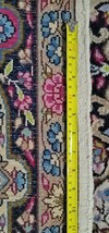 ペルシャ絨毯 本物保証 ケルマン産 素材ウールクリーニング済み綺麗な状態、綺麗な色とガラ サイズ205cm×206cm オススメ 100%手織り_画像10