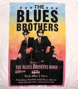 ★ブルース ブラザース Tシャツ Blues Brothers POSTER 白 S 正規品 John Landis soul music スタックス ソウル