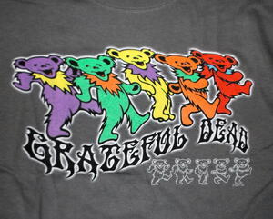 ★グレイトフル デッド Tシャツ Grateful Dead Trippy Bears - L 正規品 ベアー 熊 60s bear ロック