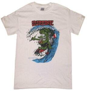 ★ラット フィンク Tシャツ RAT FINK SURFINK 白 S 正規品 サーフィン