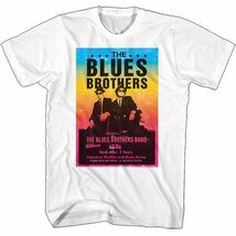 ★ブルース ブラザース Tシャツ Blues Brothers POSTER 白 S 正規品 John Landis soul music スタックス ソウル_画像2