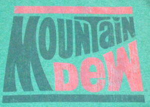 ★マウンテン デュー Tシャツ Mountain Dew 緑 M 正規品 ドリンク coca cola dads