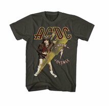 ★AC/DC エー シー ディー シー Ｔシャツ HIGH VOLTAGE (Smoke) M 新品 ACDC 正規品 ハイ ヴォルテージ_画像1