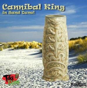 ★Tiki Farm ティキ ファーム マグ Cannibal King Mug SAND DUNE by Ken Ruzic 雑貨