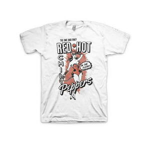★レッド ホット チリ ペッパーズ Tシャツ FLESH - M 白 Red Hot Chili Peppers 新品/正規品 レッチリ ASTERISK
