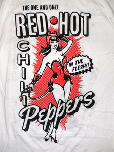 ★レッド ホット チリ ペッパーズ Tシャツ FLESH - S 白 Red Hot Chili Peppers 新品/正規品 レッチリ ASTERISK