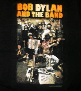 ★ボブ ディラン Tシャツ Bob Dylan & The BAND BASEMENT TAPES - M 正規品 ザ・バンド