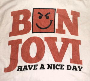 ★ボン ジョヴィ Ｔシャツ BON JOVI HAVE A NICE DAY - L 正規品 ロック バンド