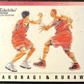 1998 カードダスマスターズ 井上雄彦 スラムダンク 桜木 流川 湘北 映画 Takehiko Inoue Illustration Collection First Slam Dunk NBAの画像1