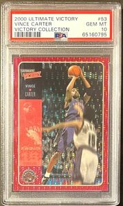 【 350枚限定 / PSA 10 Gem Mint 】Vince Carter 2000-01 Upper Deck Ultimate Victory Victory Collection /350 ビンスカーター HOF NBA