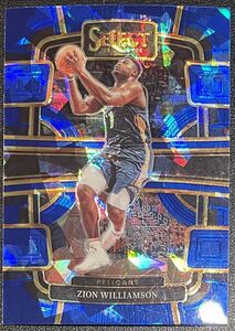 Zion Williamson 2023-24 Select Concourse Blue Ice Prizm SP Parallel ザイオン Panini NBA