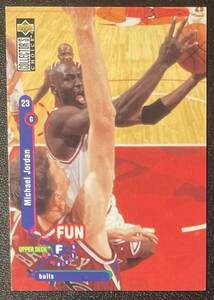 Michael Jordan 1995-96 UD Collector’s Choice Fun Facts Bulls マイケル ジョーダン シカゴブルズ NBA