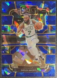 Jaylen Brown 2023-24 Select Concourse Blue Ice Prizm SP Parallel Celtics セルティックス Panini NBA