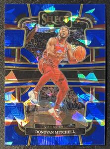 Donovan Mitchell 2023-24 Select Blue Ice Prizm Cavs Panini NBA